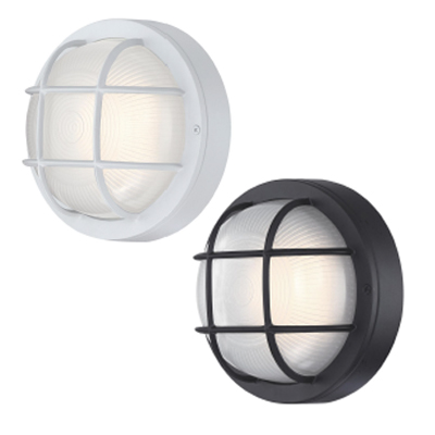 LL61139-WHT-LED, LL61140-BLK-LED, 61139, 61140, LED, wall, textured, glass, wht, blk, white, black, ada, DECORATIVE, OUTDOOR, decorative outdoor, Bulkhead